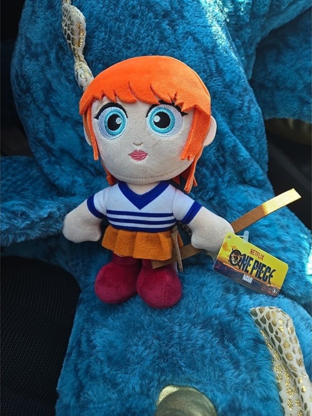 One Piece - NAMI 8" Collectible Anime Plush - Netflix - New with Tags